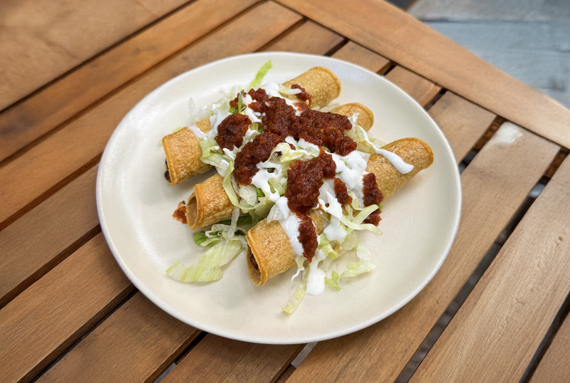 Bake Your Sweet Potato and Black Bean Flautas for an Easy Dinner