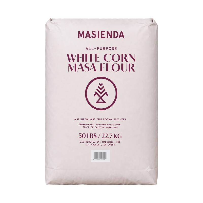 White Corn Masa Flour (Non-GMO) (Wholesale)