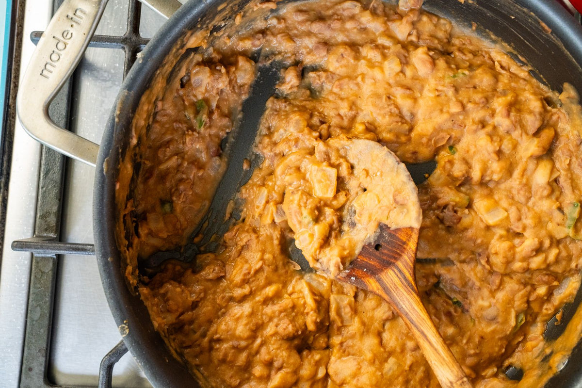 Refried beans