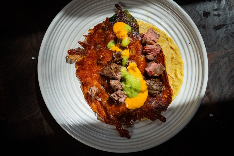 Poblano Asada Costras