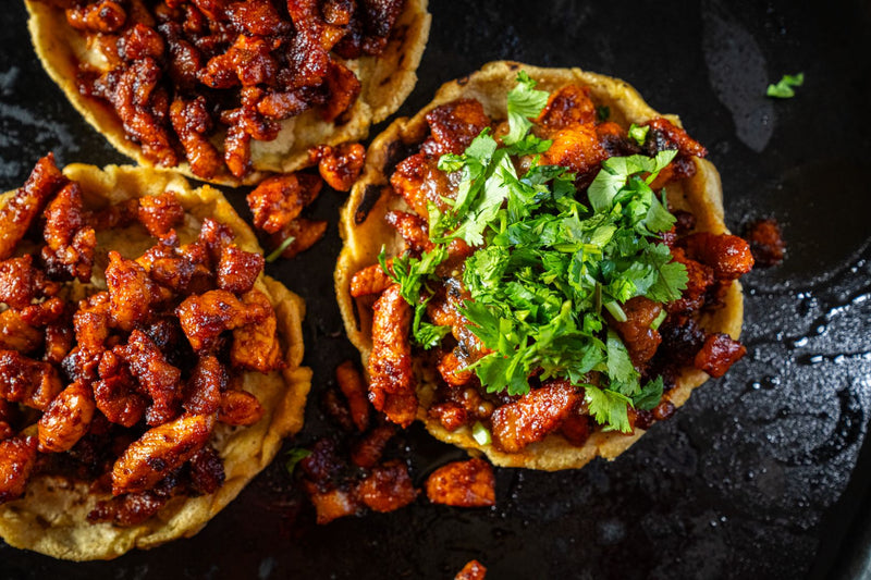 Rellena tus sopes con carne adobada