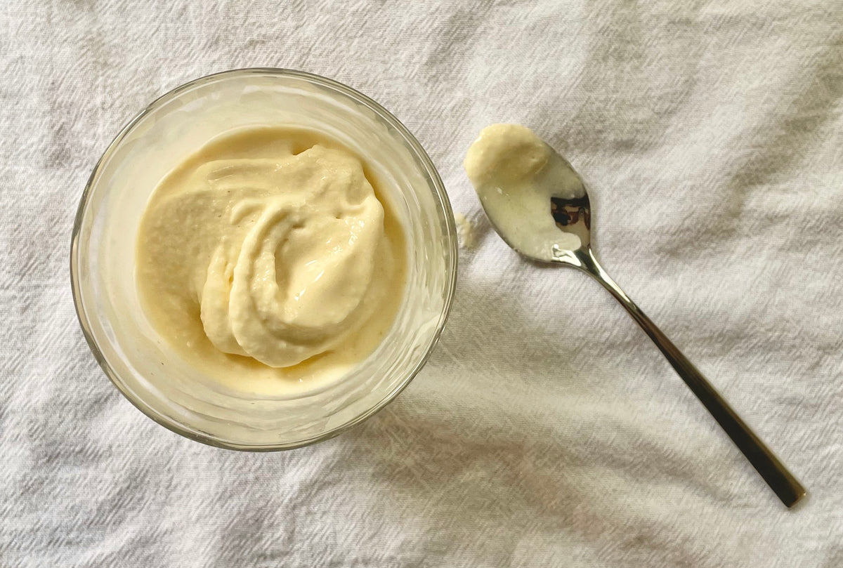 Masa gelato and shortbread by Brian Levy