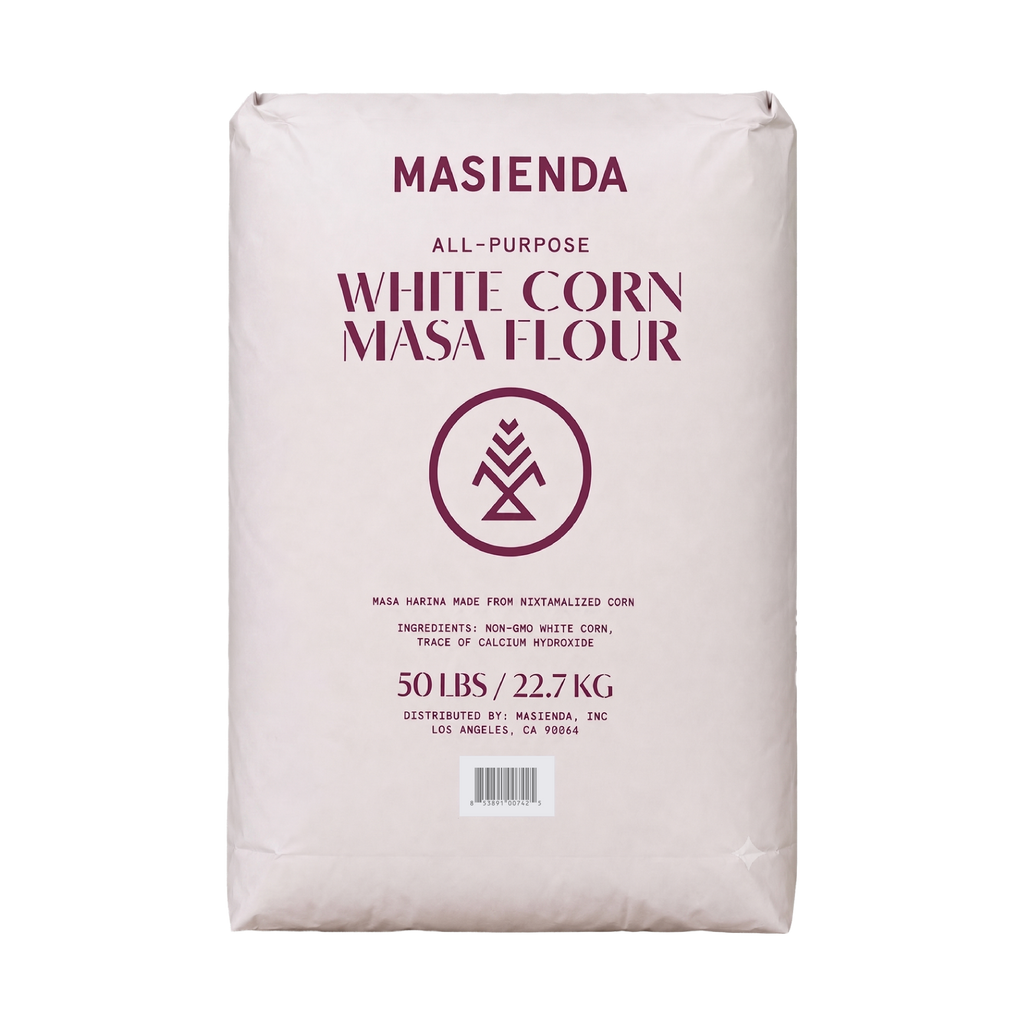 White Corn Masa Flour (Non-GMO) (Wholesale)