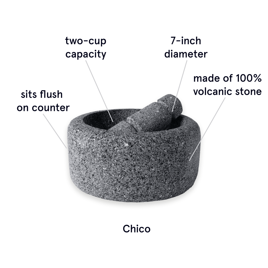 Molcajete Chico Detalles