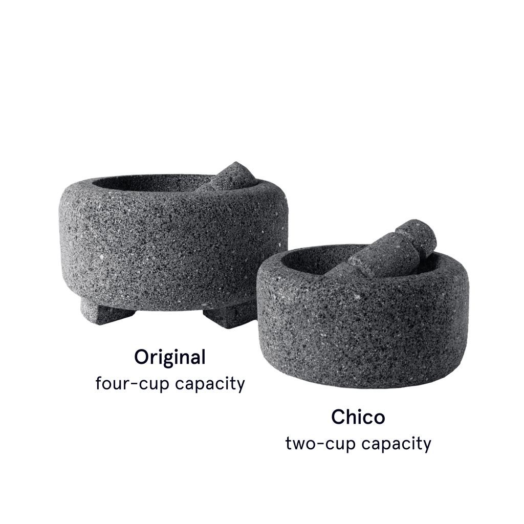 Molcajete y Chico Capacidad