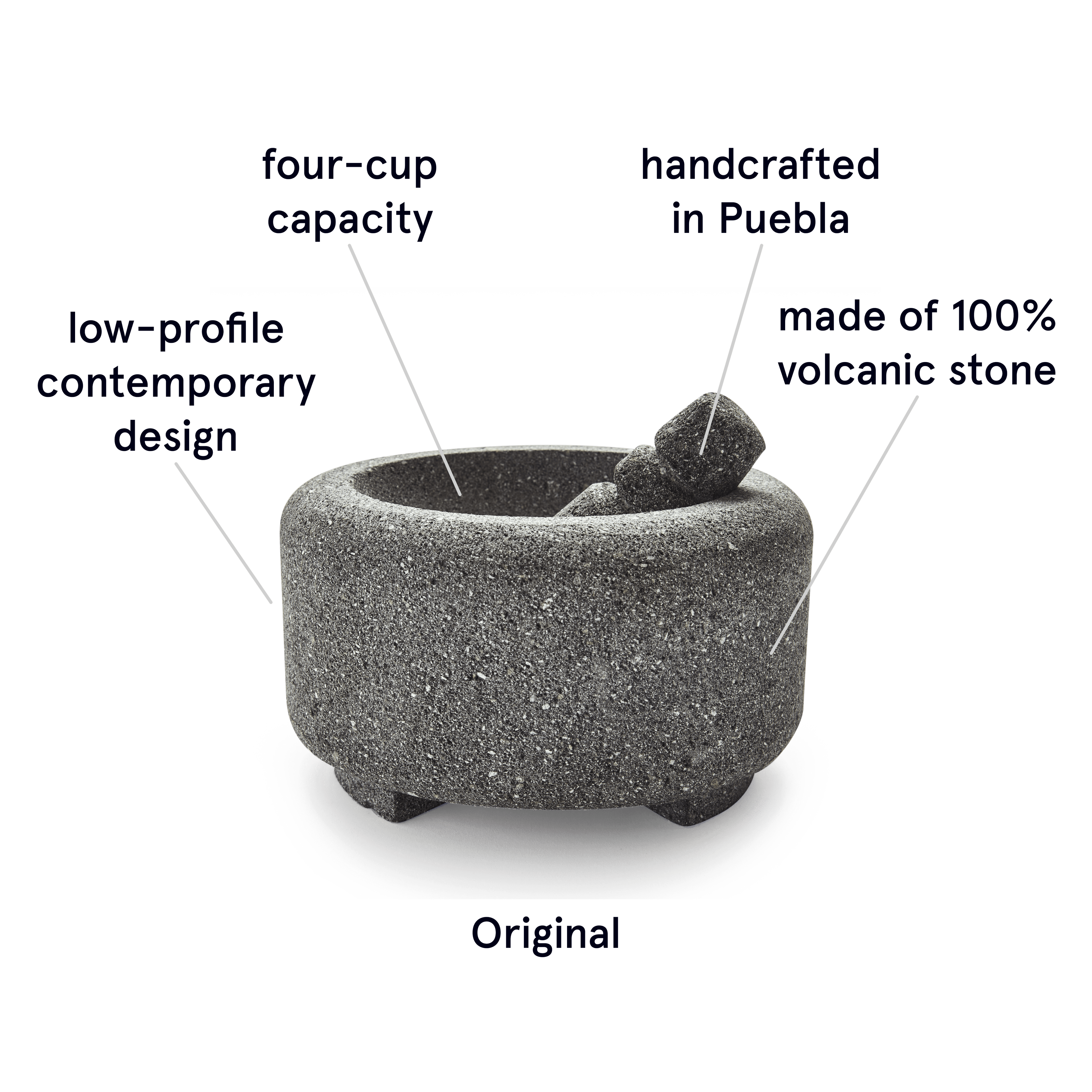 Molcajete Detalles