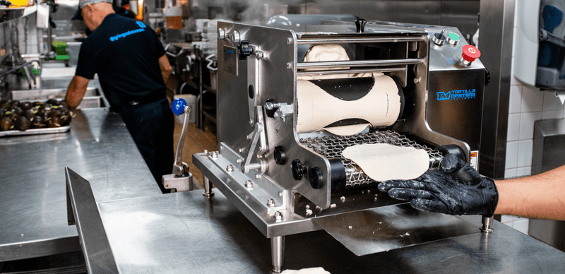 Tortilla Masters Ventura Flex TM-105®: Corn Tortilla Machine (Sheeter)