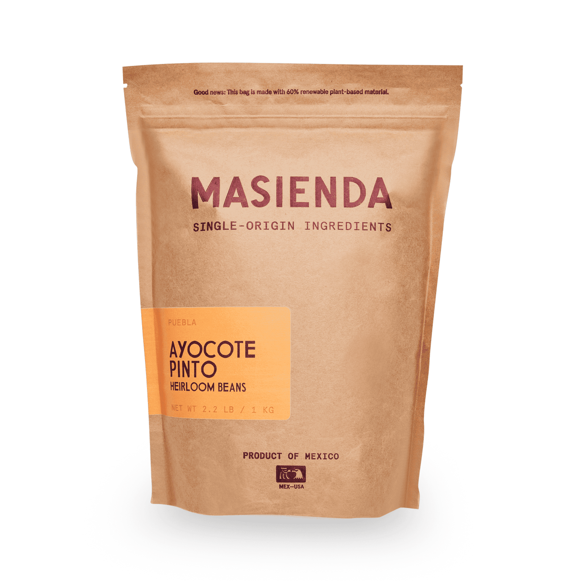 Heirloom Ayocote Pinto Beans | Masienda Mexican Beans