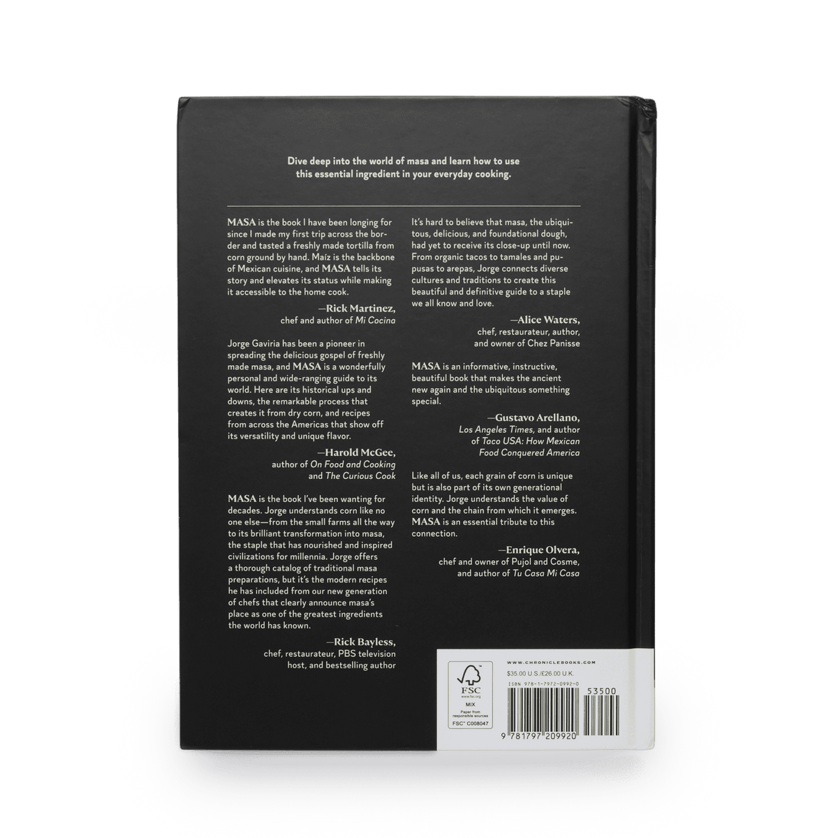 MASA Recipes Cookbook by Jorge Gaviria | Mexican Cookbook